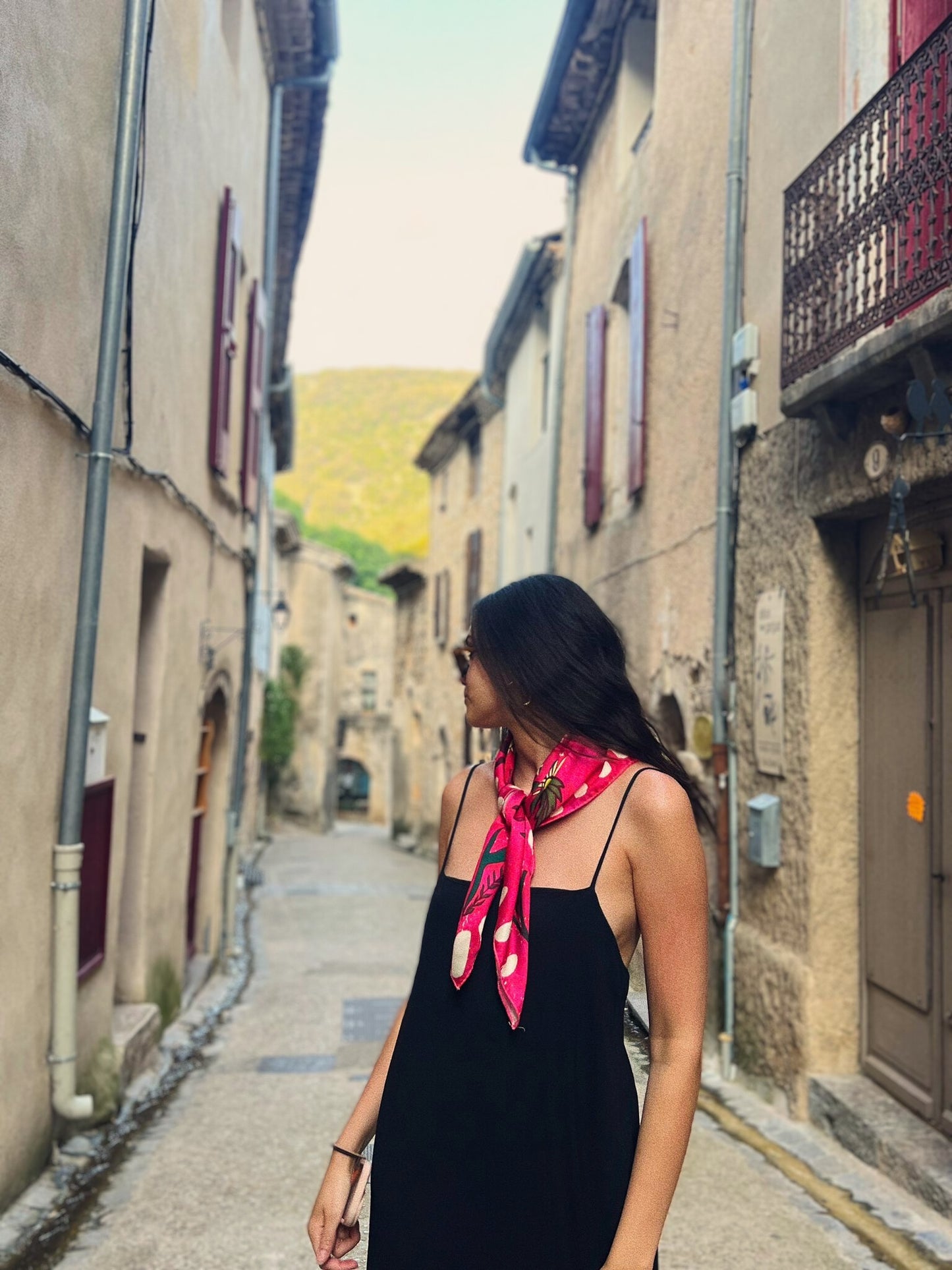 Foulard OTO rose