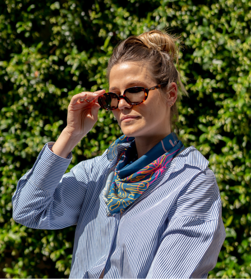 Foulard VIE demi-soie