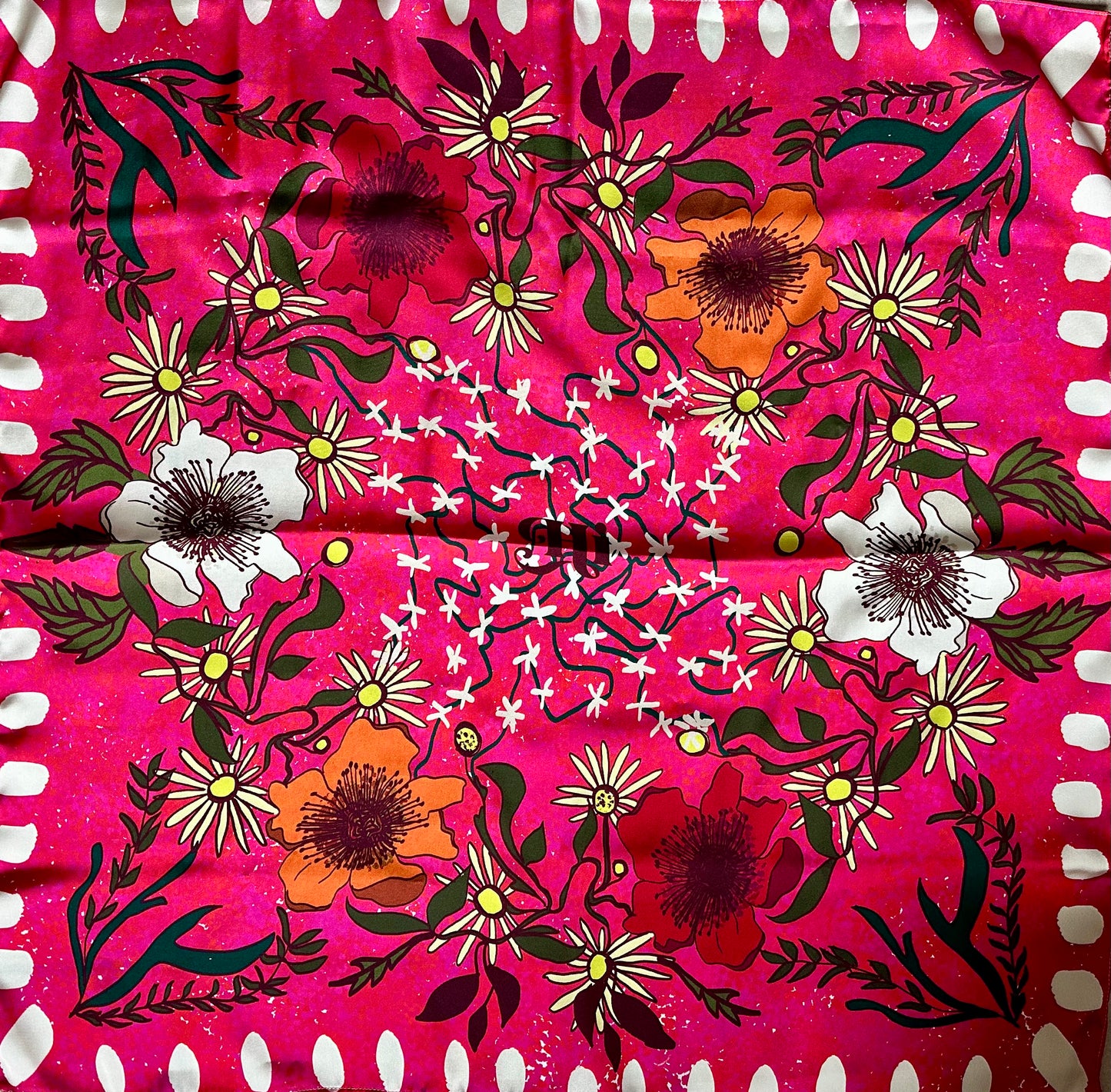 Foulard OTO rose
