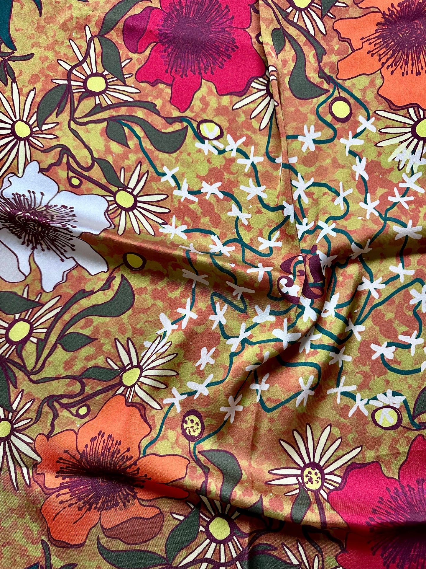 Foulard OTO doré