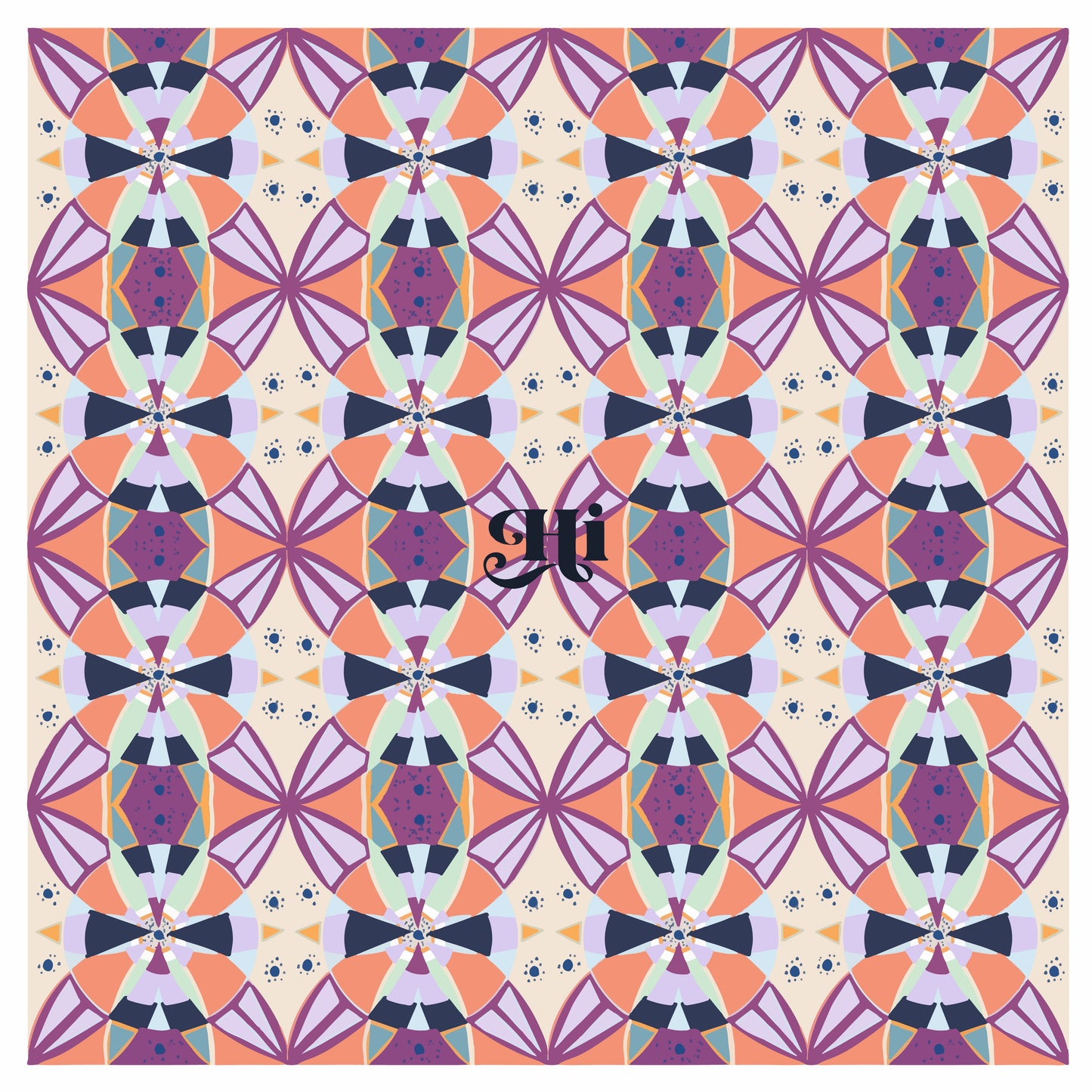 Foulard GEO demi-soie