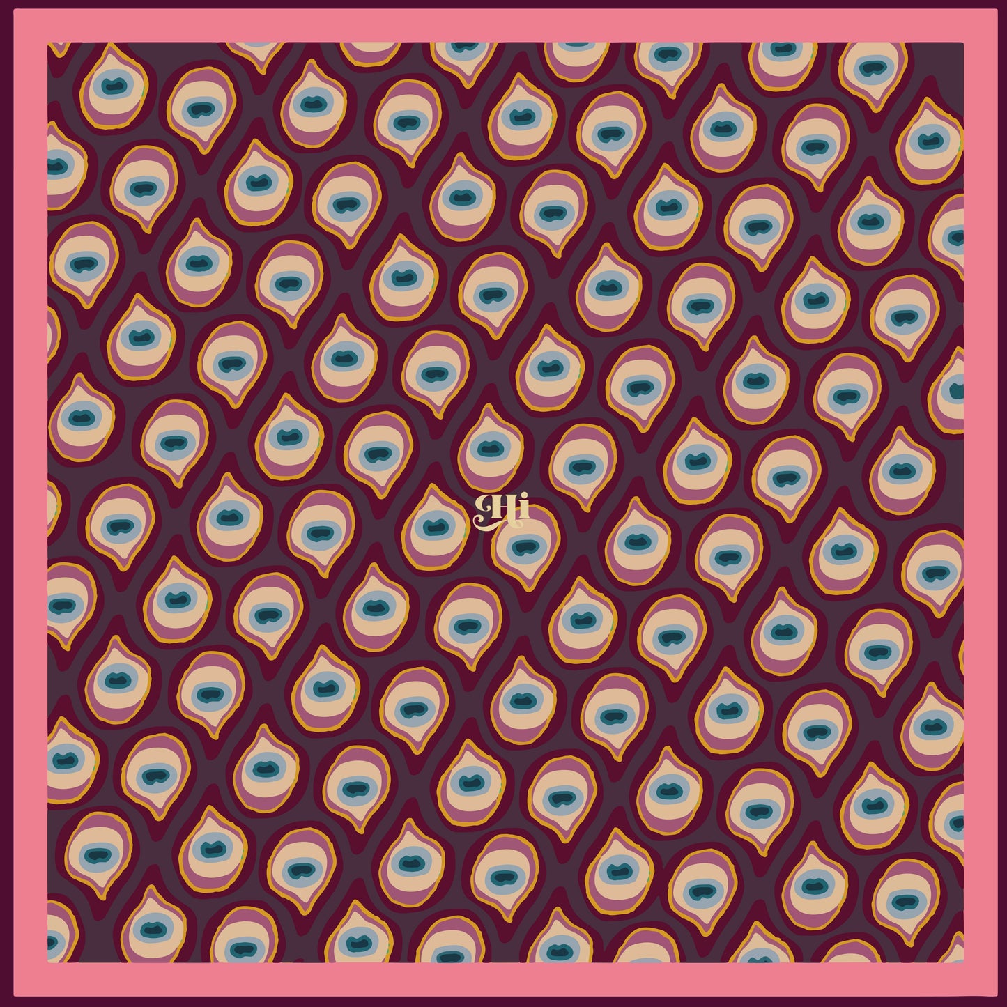 Foulard REAR demi-soie