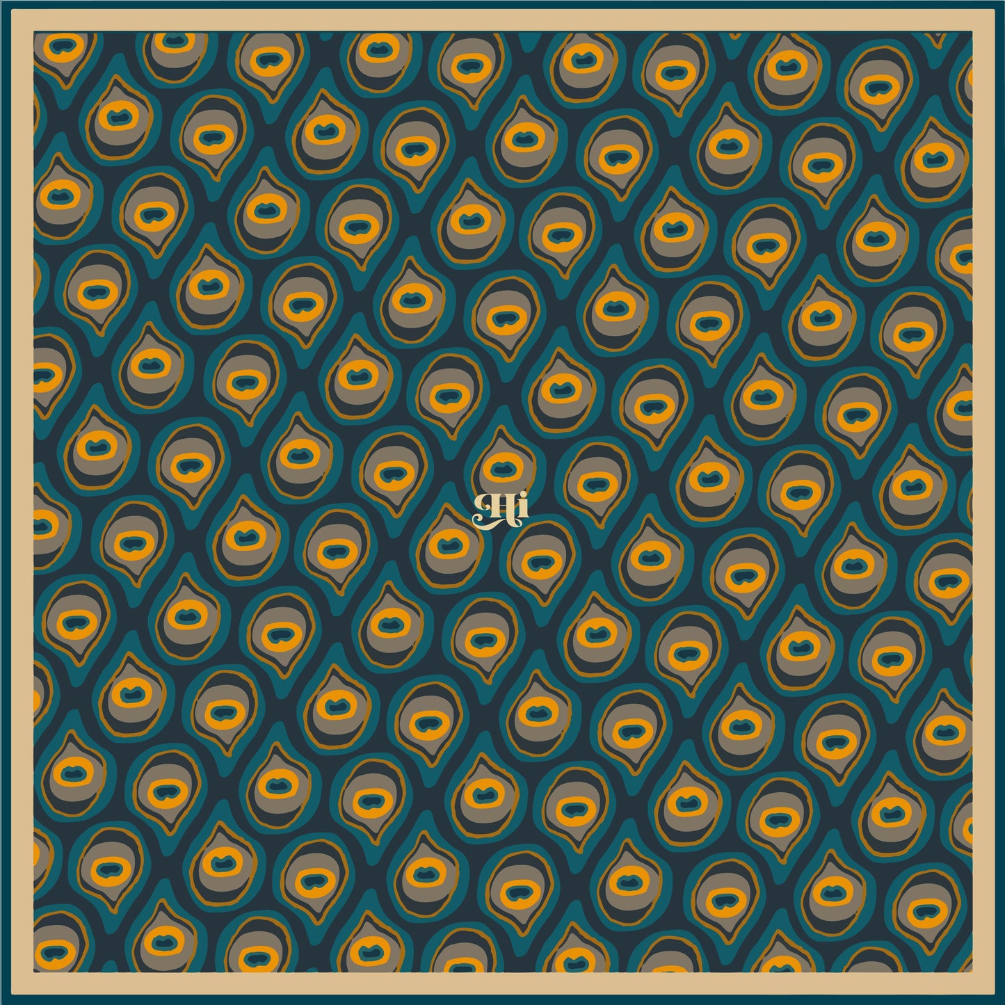 Foulard REAV demi-soie