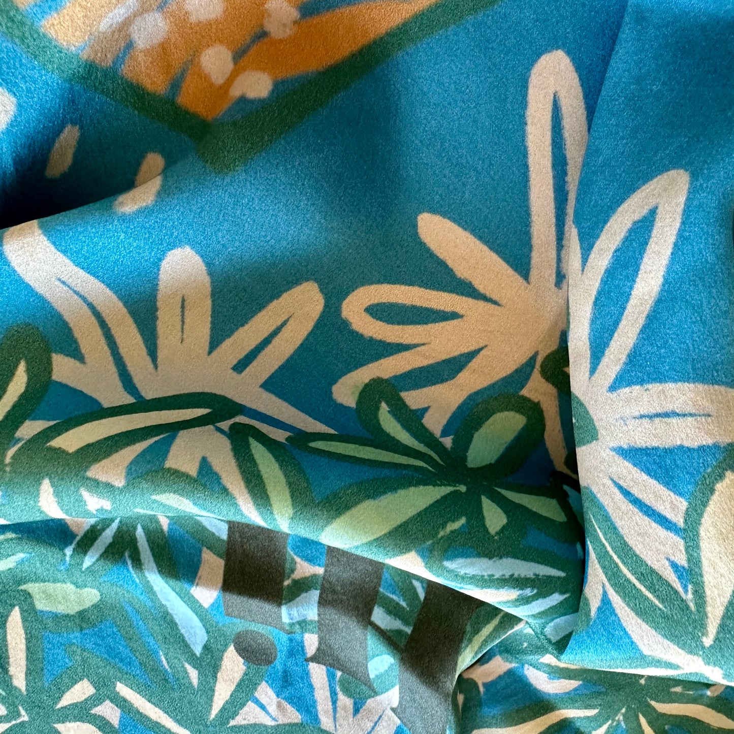 Foulard CHEVAL soie naturelle