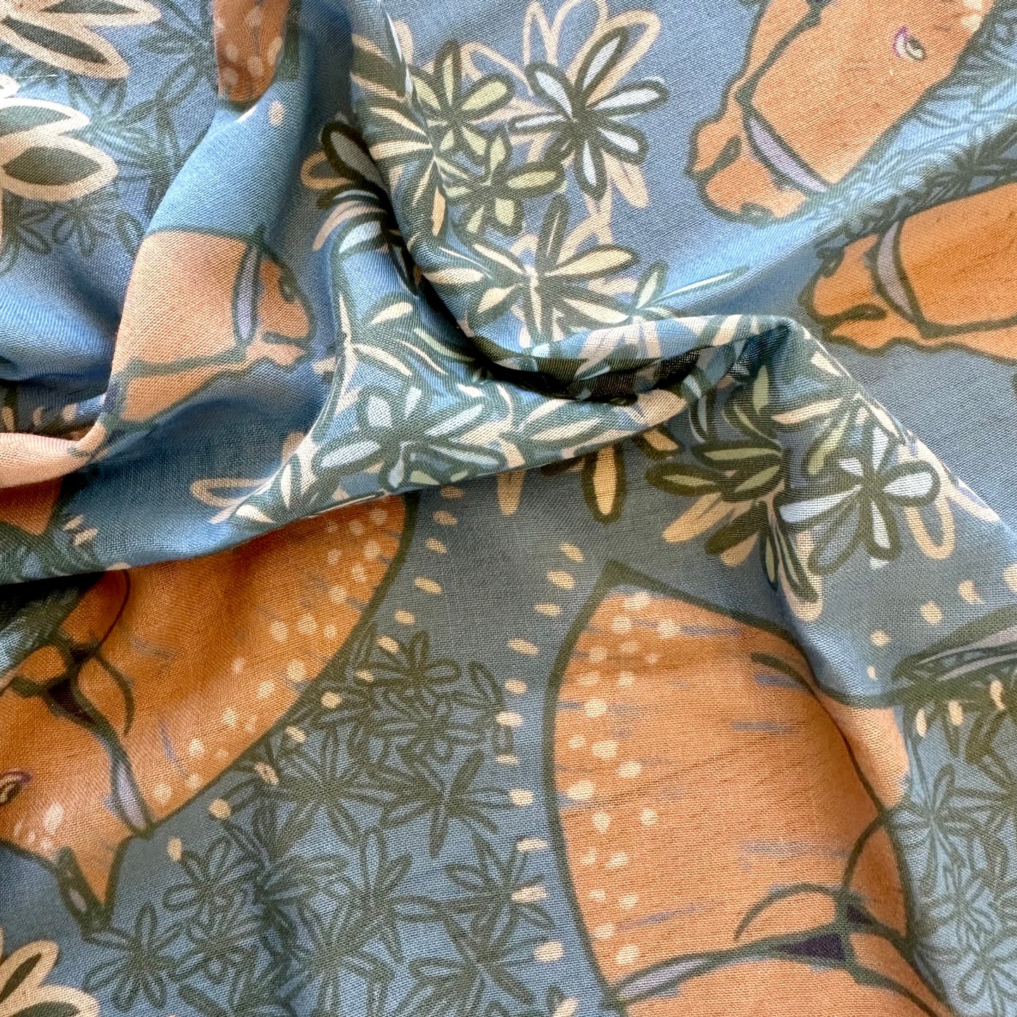 Foulard CHEVAL mousseline