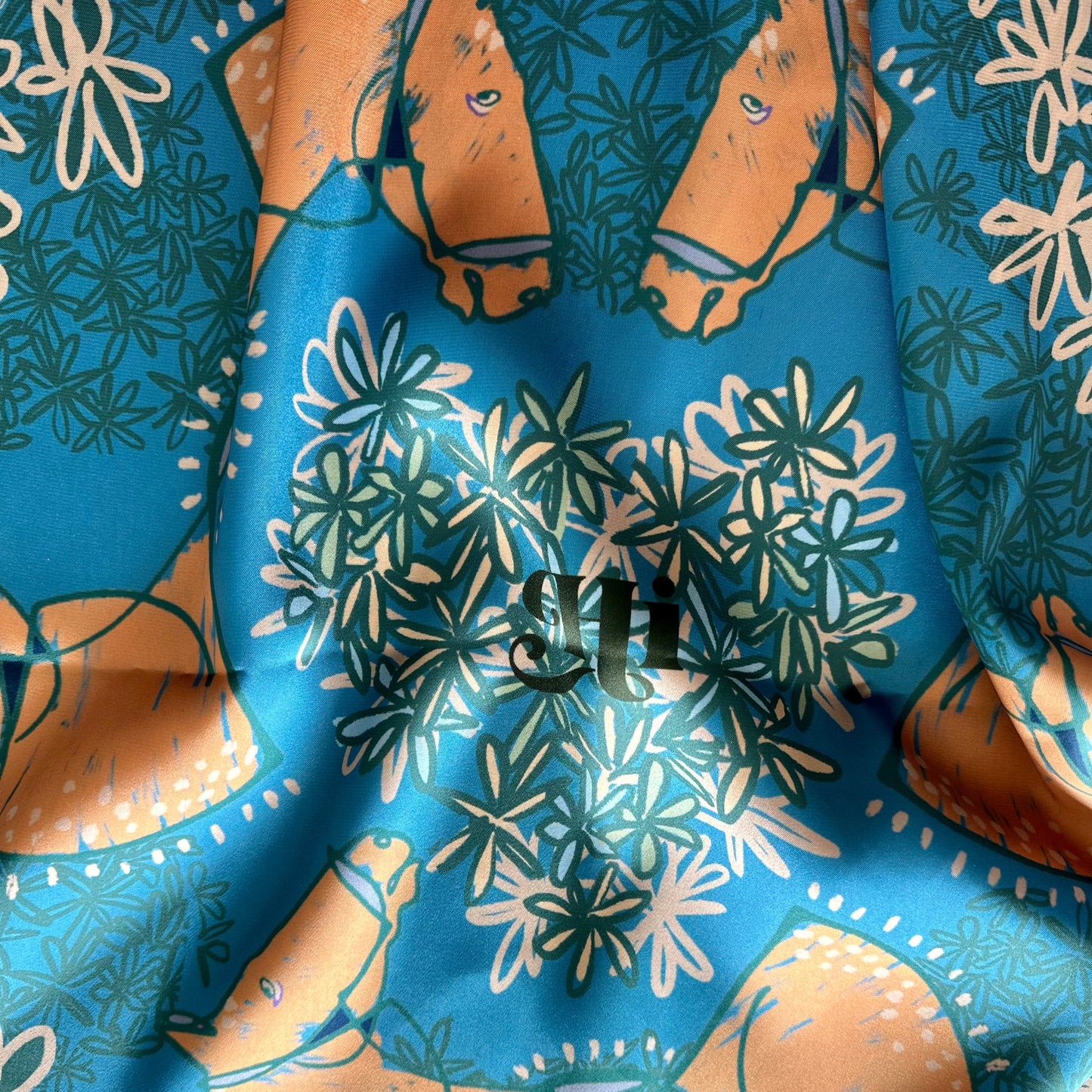 Foulard CHEVAL demi-soie