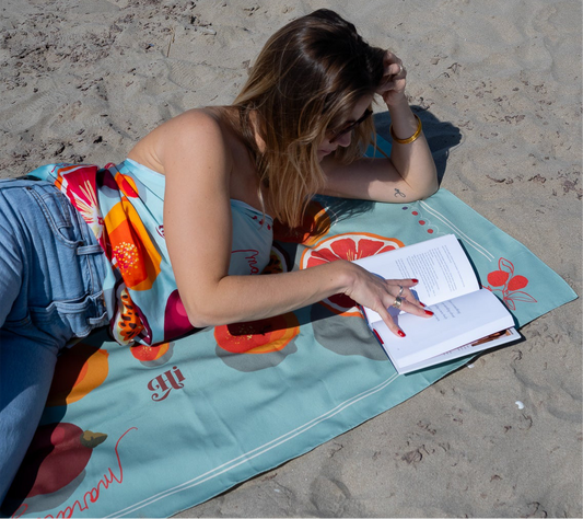 Serviette de plage JUS D’ORANGE