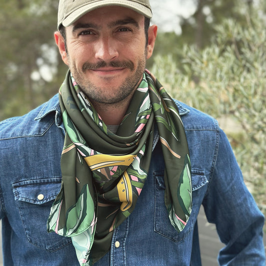 Foulard HERR V demi-soie
