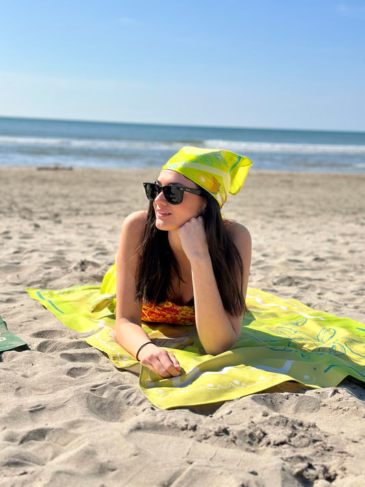 Serviette de plage CITRONNADE