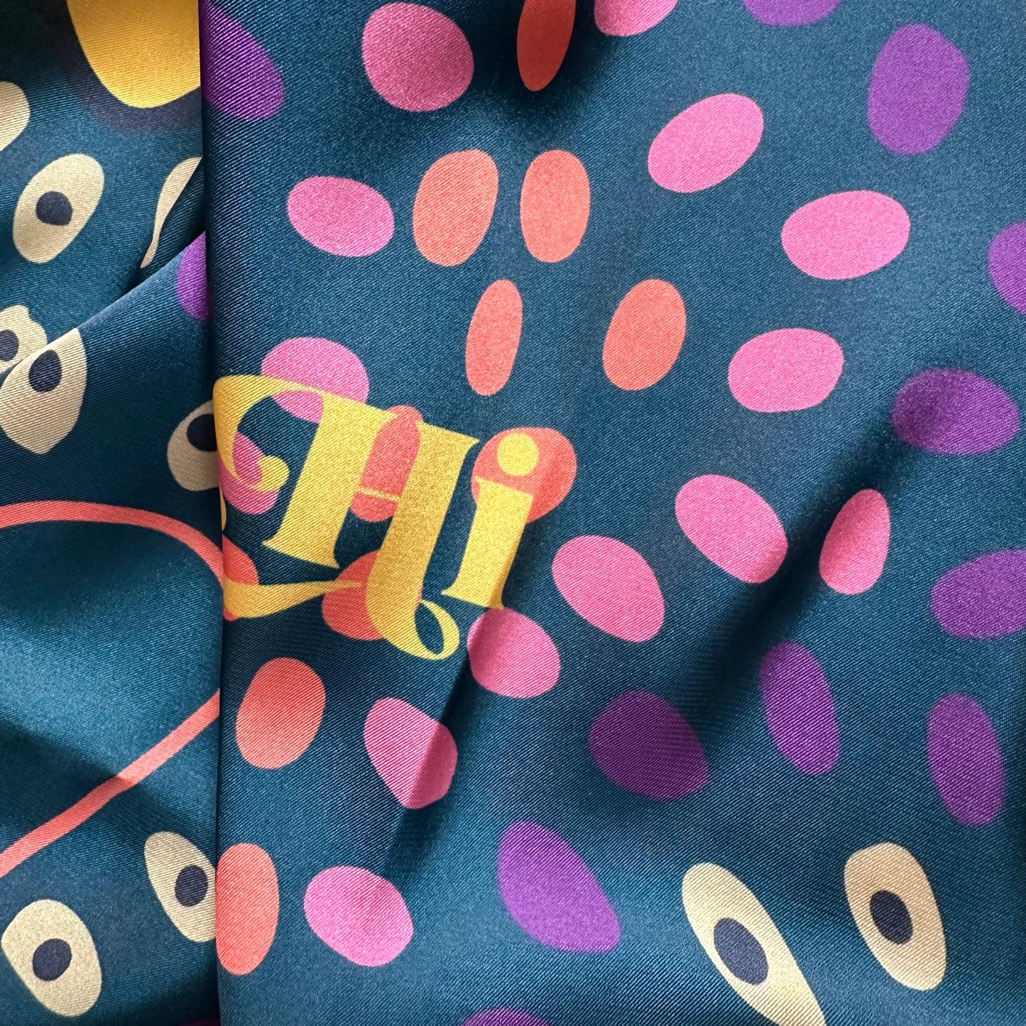 Foulard VER demi-soie