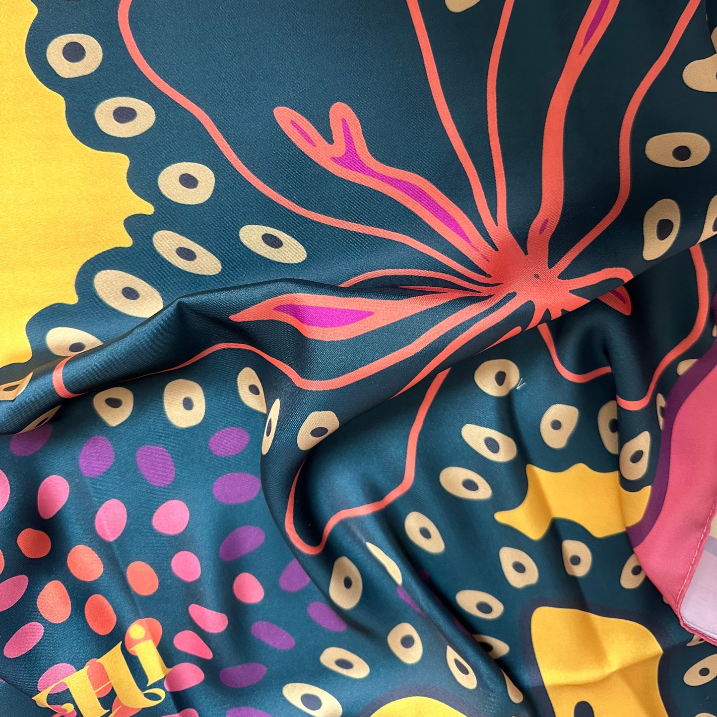 Foulard VER demi-soie